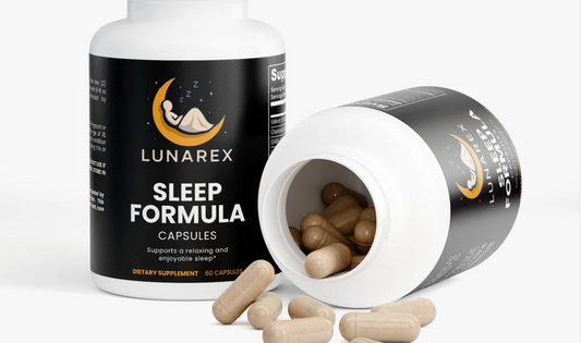 🌙 Unlock Deep, Natural Sleep with Lunarex Sleep Formula