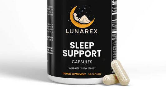 🛌 Unwind the Smart Way with Lunarex Sleep Support